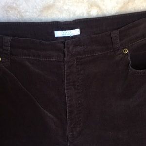 Charter club brown corduroy slacks. Size 12